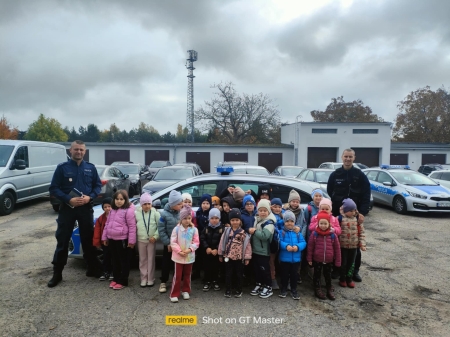 Wycieczka do KPP w Rawiczu